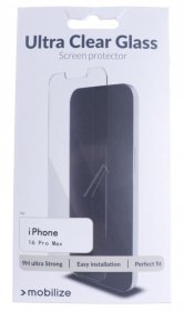Mobilize Display Protective Film - 57764 Mobilize Glass Screen Protector Apple Iphone 16 Pro Max