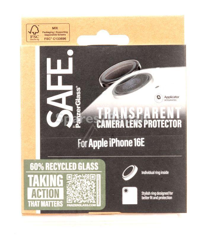Safe By Panzerglass Display Protective Film - Sarritrg29845 Safe By Panzerglass Camera Lens Protector Transparent Iphone 16e