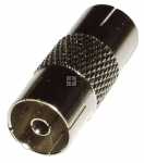 Com Coaxial Socket/coaxial Socket - Adaptor-coupler Coax-socket To Coax-socket Metal