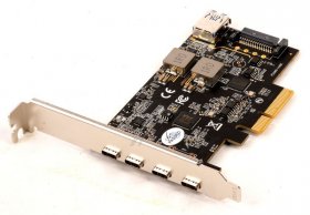 Delock Cable/plugs/adapter - Pci Express X4 Karte Zu 4 X Usb Type-c + 1 X Usb Typ-a - Superspeed Usb 10 Gbps - Low Profile Formfaktor