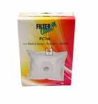 Filterclean Vacuum Cleaner Bags - Pc1m Fl0021-k Panasonic Cylinder Synthetic Bags X 4 + 1 Filter C2e