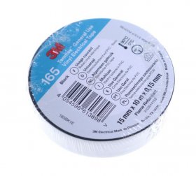 Asci Insulating Tape - Insulating Tape, Black L=10m, B=15mm -