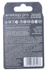 Eneloop Microcell-battery 1.2v - Lr03 Bk-4hcde-2be Eneloop Pro Ready-to-use Battery Aaa 930mah 2-pack Blister