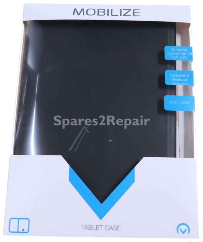 Mobilize Tablet pc Bags-cases - 28097 Mobilize Removable Bluetooth Keyboard Case Samsung Galaxy Tab A8 10 5 2021 Black Azerty