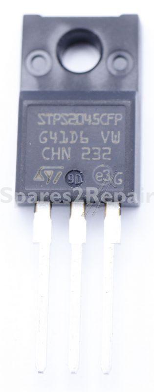 Vestel Diode - 30039202 Diode Sch Stps2045cfp 20a-45v To220 Rohs