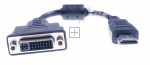 Delock Hdmi plug-dvi socket - 65327 Adapter Hdmi Male > Dvi 24+1 Female 20cm