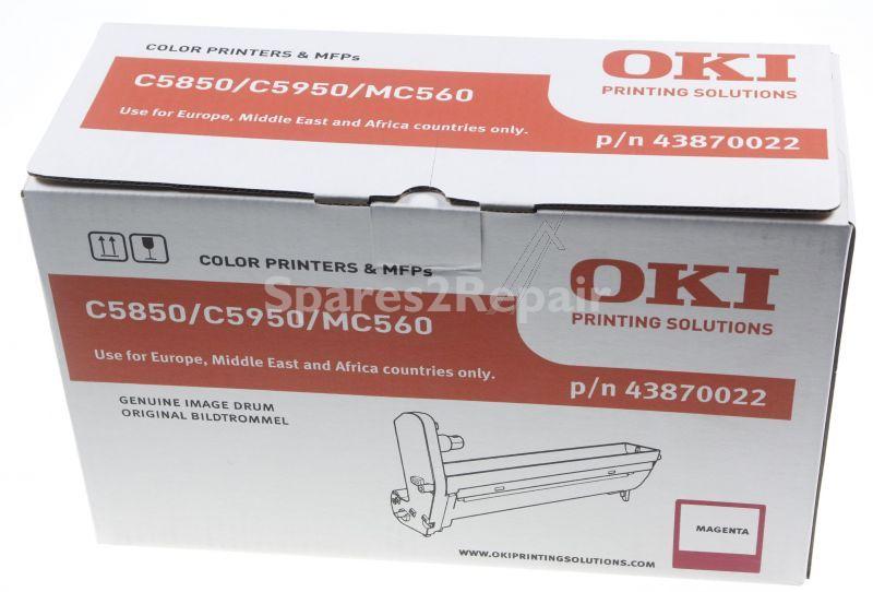 Oki Drum Assembly - 43870022 Drum Unit Magenta 20k