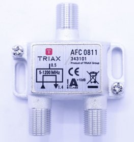 Triax Aerial Distributor - Afc 0811 1,2 Ghz Abzweiger Bk 1-fach 8,5 Db