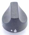 Faber Franke Roblin Control Knobs - 1982112 133 0042 464 Sp Hob Knob Black D g Pulsar
