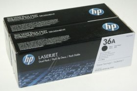 Hewlett Packard Toner Cartridge - 36ad Cb436ad Toner Cartridge Double Pack Black 2x2k