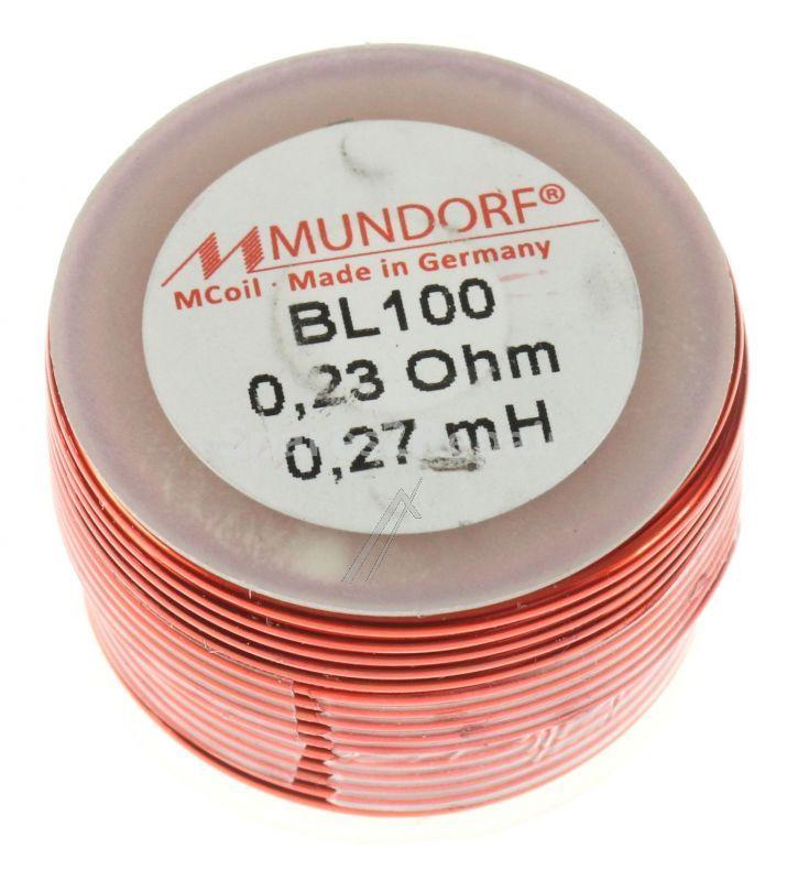 Mundorf Coil - 0,27mh-0,23r Mcoil Air-coil, Baked Varnish, 1mm Wire, 30x20mm
