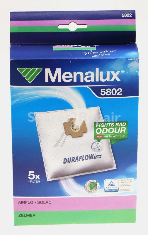 Vacuum Cleaner Bags - 9001961920 5802 5 Bags+1mcf To Cut [Electrolux Aeg]