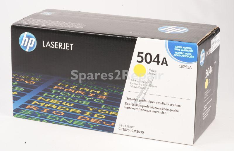 Hewlett Packard Toner Cartridge - 504a Ce252a Hp Toner Cartridge Yellow Cp3525 7k Colorlaserjet