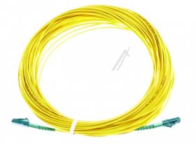 Logilink Optical Plug/optical Plug - Fibre Simplex Patch Cord, Os2 Sm G.657.a2, Lc-apc To Lc-apc, 20 M