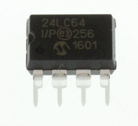 Microchip Eeprom - 24lc64 24lc64-i-p Eeprom Serial 64k 24lc64 dip8 Type:24lc64-i-p