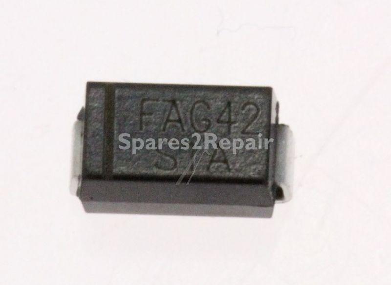 Vestel Smd Diode - 1n4001 30011726 Diode Smd 1n4001 1a-50v 30a D0