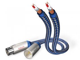 Inakustik Xlr Connectors - Premium Xlr Audiokabel, 0,75m, Bl-sv