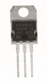 Stmicroelectronics Field Effect Transistor - P10nk60z N-channel Mosfet, 10a 600v To-220