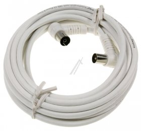 Axing Aerial Connecting Cable - Bak 373-00 Aerial Connecting Cable Iec, Angled Plug And Socket