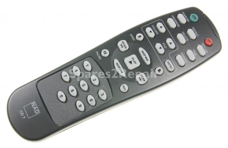 Nad Ir remote Control - Cd7 Remote Control