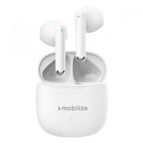 Headphones - Suitable For Mobilize Tws Earbuds, Bluetooth Headphones, White
