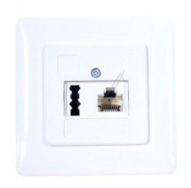 Rutenbeck Telephone Socket - Kombidose Uae - Tae 6 F+n Up Rw