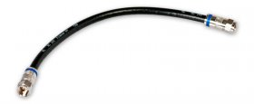 Fuba Koaxconnector - Ovz 925 F-compression Plug-plug Lead 120db, 0,25m, Black