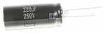 Panasonic 250v Radial Electrolytic 105 D - 220uf-250v Elco Radial Pan 105° 18x40mm