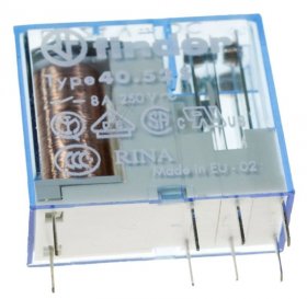 Finder Pcb Relay To 24v - 24vdc 8a-250vac Relay, 2 Pole Co