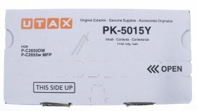 Utax Toner Cartridge - Pk5015y 1t02r7aut0 Toner Cartridge Yellow 3k