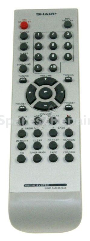 Sharp Ir remote Control - Rrmcga004sjsas Infrared Remote Control R-c T-r 090418-2