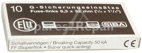 Siba Superflink Us Micro-fuse - 16a-ff Us Feinsicherung 6,3x32 Inh:10stk