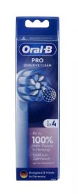 Braun Tooth Brush - Oral-b Pro Sensitive Clean Aufsteckbursten Mit X-fÖrmigen Borsten, 4 Stuck