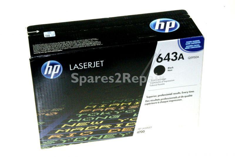 Hewlett Packard Toner Cartridge - 643a Q5950a Hp Toner Cartridge Black 4700-color Laserjet 11k