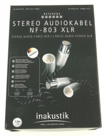 Inakustik Xlr Connectors - Referenz Nf-803 Xlr 1,0m Audiokabel