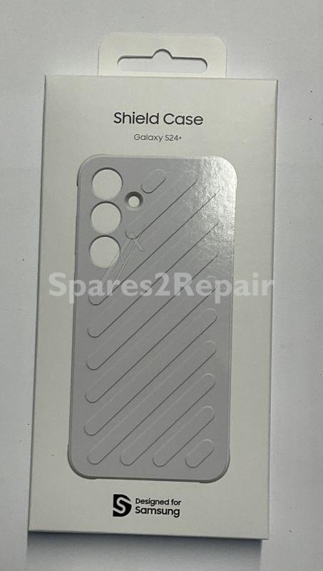 Samsung Leather Bag Gsm - Gp-fps926sacjw Samsung By Itfit Shield Case For S24+ Light Grey