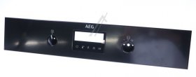 Operating Unit Screen - 140210506030 Control Panel Black Aeg 60cm [Electrolux Aeg]