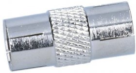 Asci Coaxial Adaptor - Kh 4 Coaxial Adapter, Coaxial Socket- Coaxial Socket, Metal