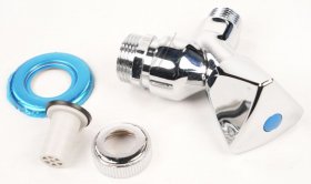 Haas Water Tap - 2301 Oha Angle Seat Device Connection Valve With Pipe Aerator And Backflow Preventer