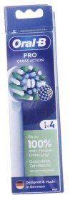 Braun Tooth Brush - Oral-b AufsteckbÜrsten Pro Crossaction Weiss 4er-pack - 80728888