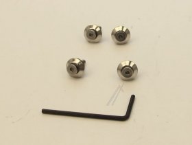 Cata Fixings And Brackets - 25400000 Kit Screw Fastening Glass C-glass-pv-venere-z