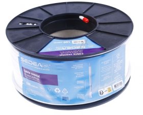 Sedea Coaxial Cable Ring - Coaxial Cable 100m 19vatca-ph-a - White - 069100