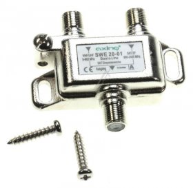 Axing Antenna Splitter Sat/terrestri - Antenna Splitter Sat-terr. 1x Sat-input And 1x Terr
