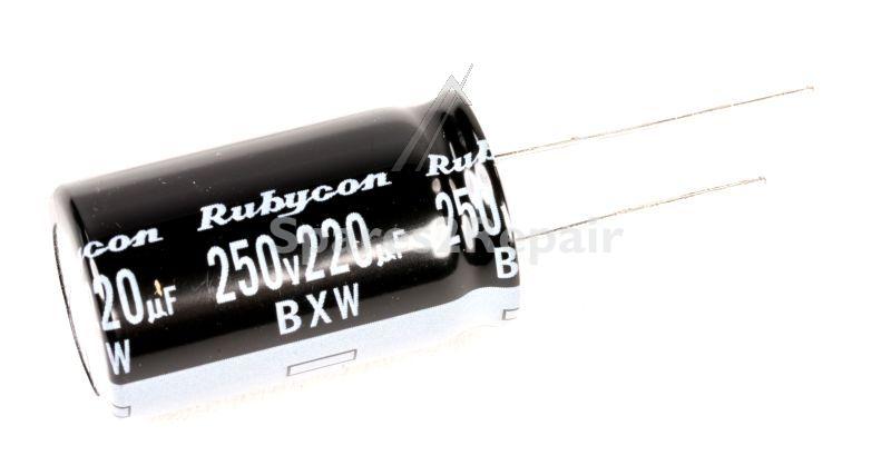 Rubycon 250v Radial Electrolytic 105 D - 220uf-250v 250bxw220mefr18x30 Electrolytic Capacitor Radial Rby 105° 18x30mm