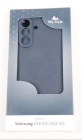Mystyle Leather Bag Gsm - 80504 My Style Protective Flex Magsafe Compatible Case For Samsung Galaxy A36 5g-a56 5g Midnight Blue