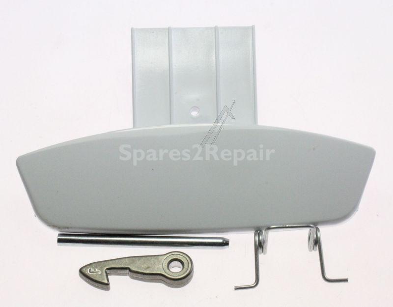 Washing Machine And Tumble Dryer Door Handles - C00116576 482000022865 Door Handle Assembly White Pw [Whirlpool Indesit]