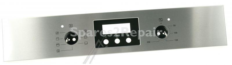 Operating Unit Screen - 140035955024 Control Panel inox 60cm set 2k [Electrolux Aeg]