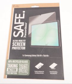 Safe By Panzerglass Display Protective Film - Sa50995 Safe By Panzerglass Screen Protector Samsung Galaxy New Tab A 2025+ | Tab A9+ | Ultra-wide Fit