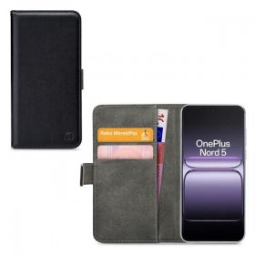 Mobilize Leather Bag Gsm - 81156 Mobilize Classic Gelly Wallet Book Case Oneplus Nord 5 Black