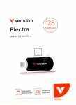 Verbatim Mobile Memory For Computer - 30225 Plectra Usb-c Flash Drive Black 128gb
